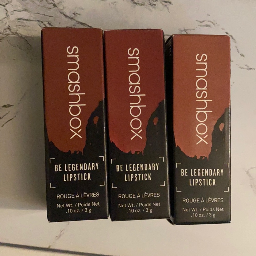 New Bundle of 3 Smashbox Be Legendary Lip Stick